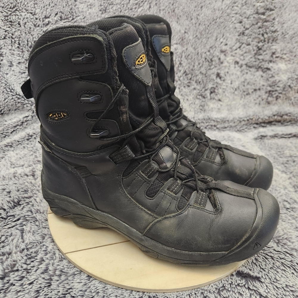 Keen Detroit 8" Waterproof Leather Boot Men's Size 10
